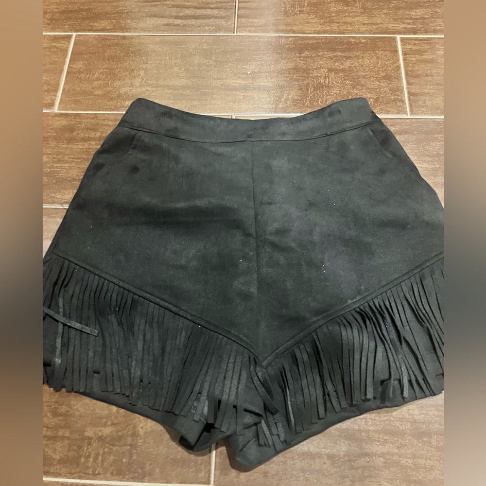 Fringe shorts. NWT